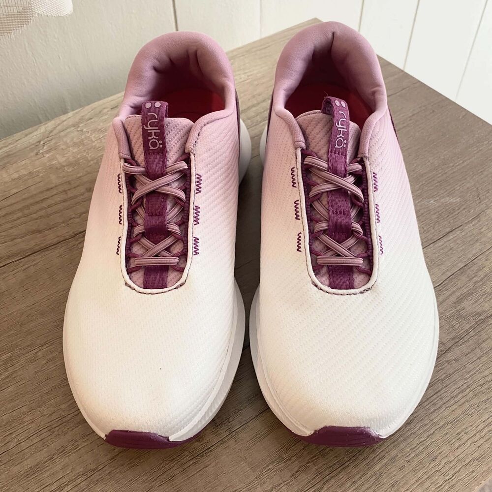 Ryka Finesse Women’s Sneakers Pink White Size 6.5 - Picture 2 of 8